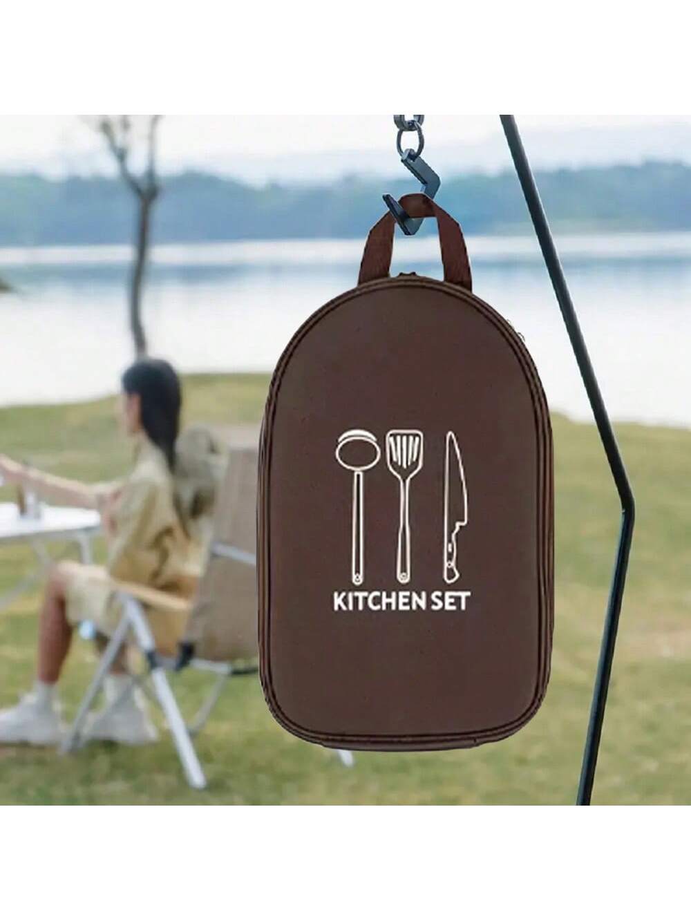 Camping Cooking Container - Outdoor Camping Kookgerei Opbergtas Kookgerei Organisator