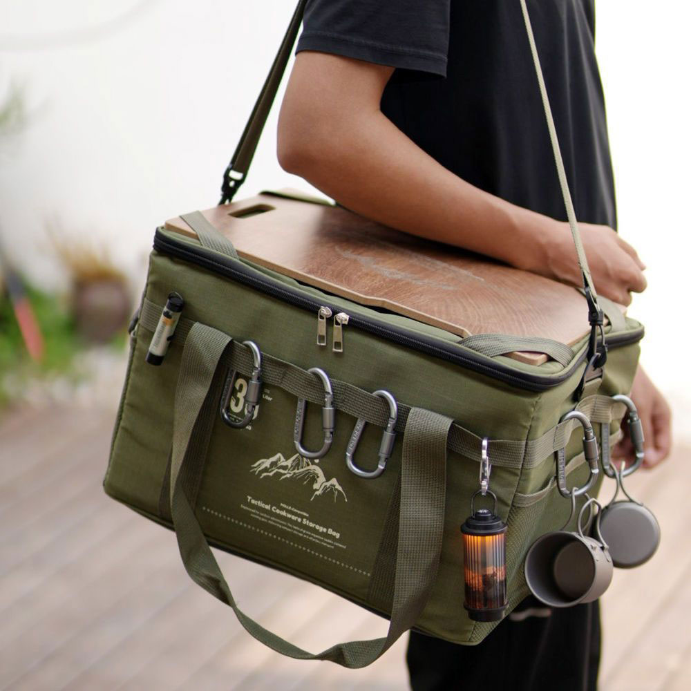 Camping Cooking Organizer - 36L Tactiek Picknicktas Waterdichte reisorganisator Thermisch