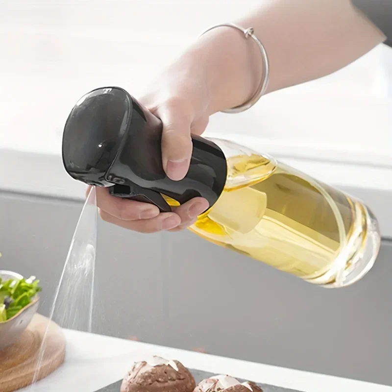 Camping Cooking Container - 200/300/500ml oliesprayfles, olijfolie spuitfles, keuken kookdispenser,