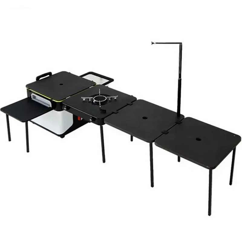 Quality Camping Cooking Set - JWQ-007 Hoge Kwaliteit Outdoor Camping Keukenkist