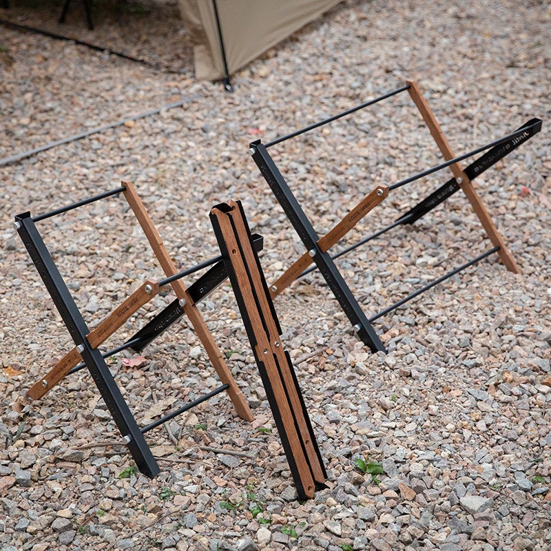 Camping Hiking Cooking - Draagbare opvouwbare campingtafels Mand Meerlaagse opbergmand