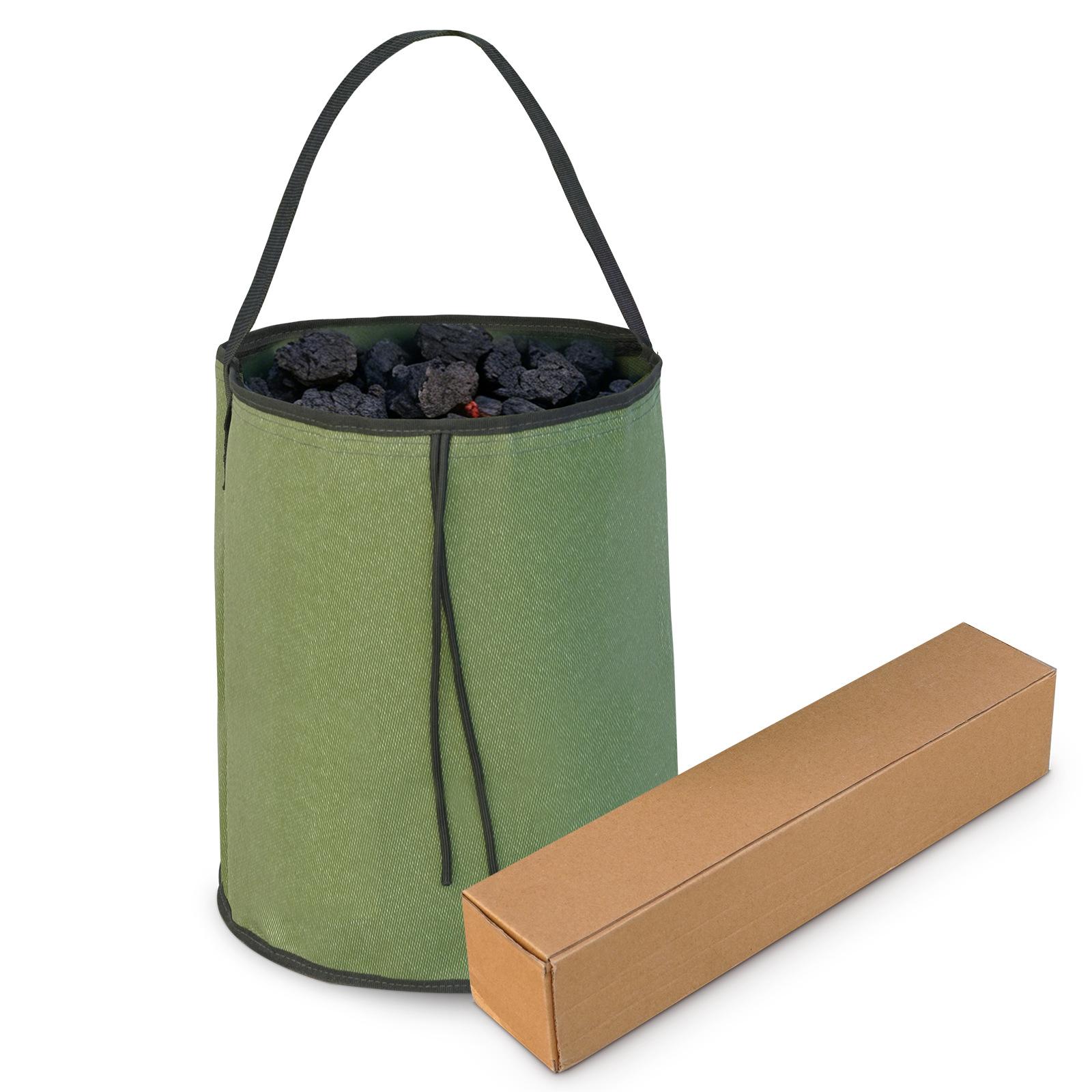 Camping Cooking Organizer - Waterdichte opbergtas voor houtskool, opvouwbaar, brandvertragend,