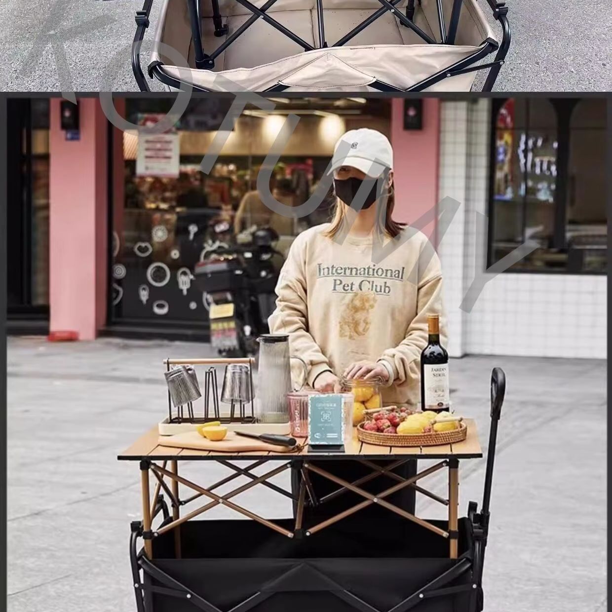 Draagbare verstelbare opklapba - Camping Cooking Table recensie en prijs