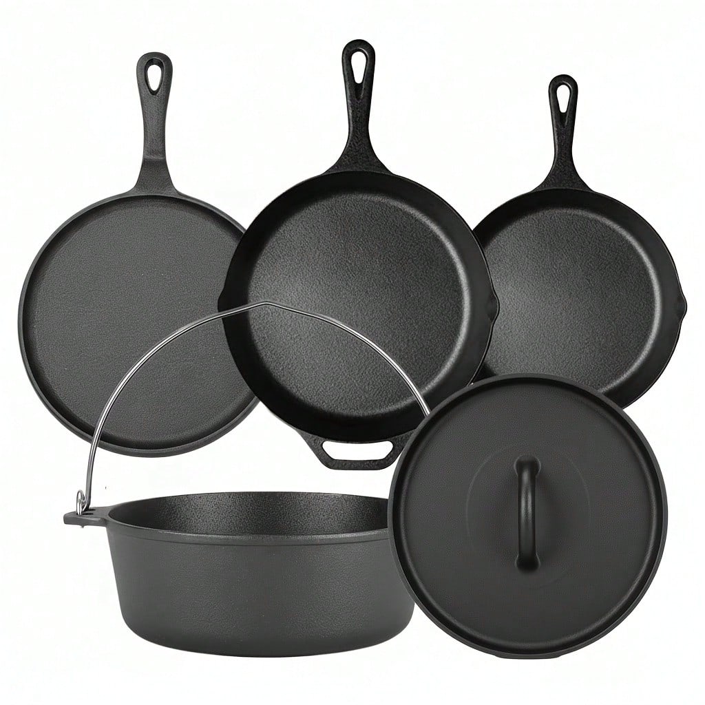 PACILACK Gietijzeren Pannenset - Camp Dutch Oven Cast recensie en prijs