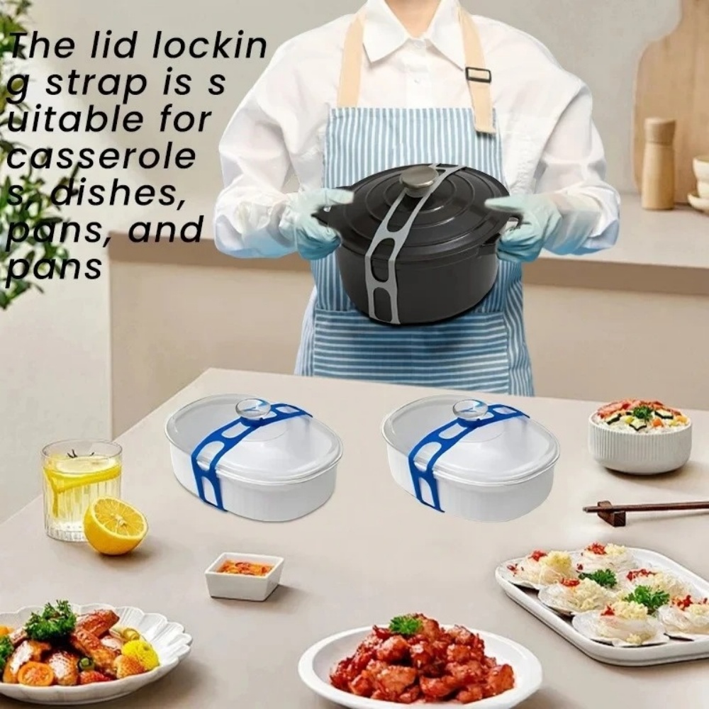 Herbruikbare siliconen elastis - Camping Cooking Organizer recensie en prijs
