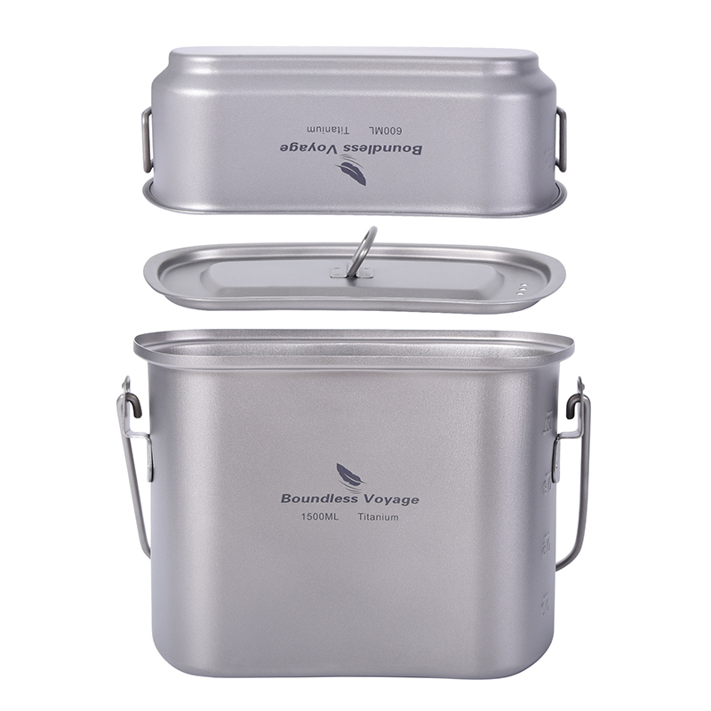 1.5l outdoor militaire kantine - Camping Cooking Container recensie en prijs