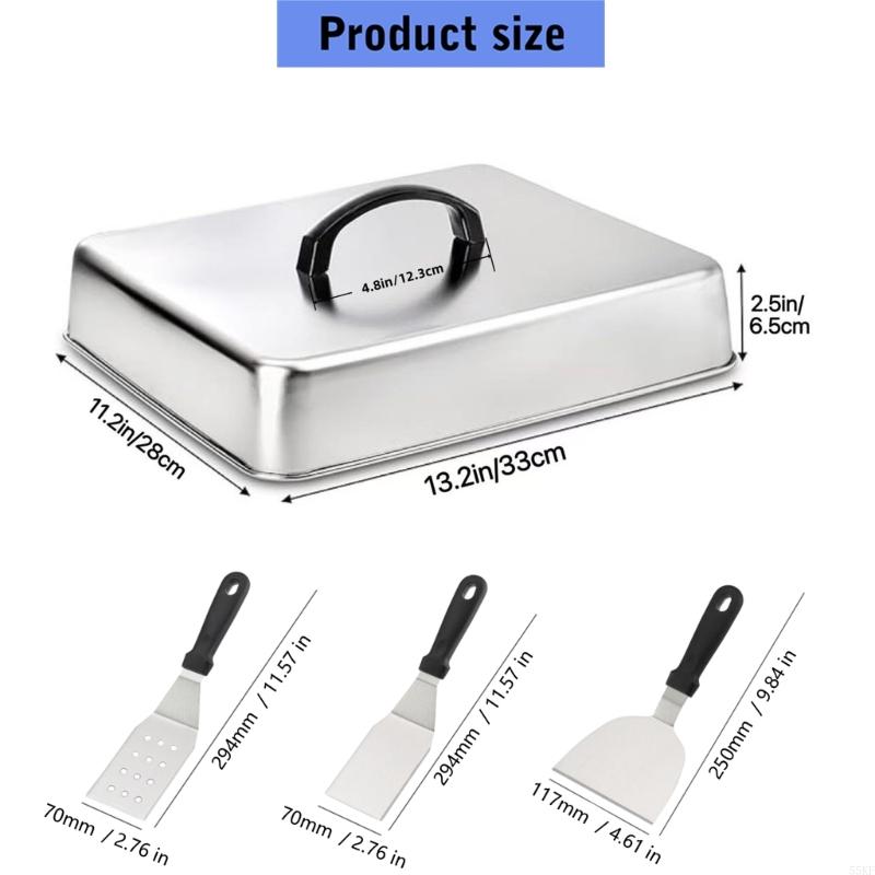 Platte deksel met vierkante vo - Camping Cooking Flat Top recensie en prijs