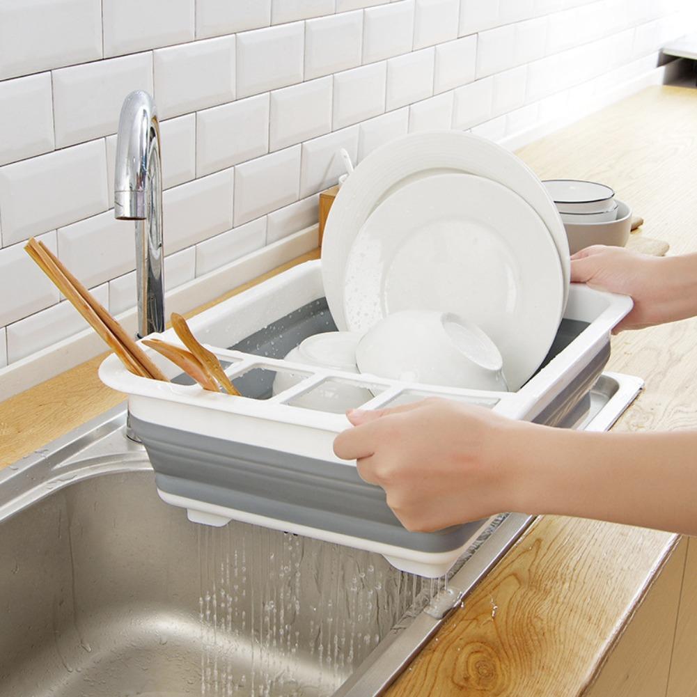 Opvouwbare afdruipbak, servies - Camping Cooking Organizer recensie en prijs