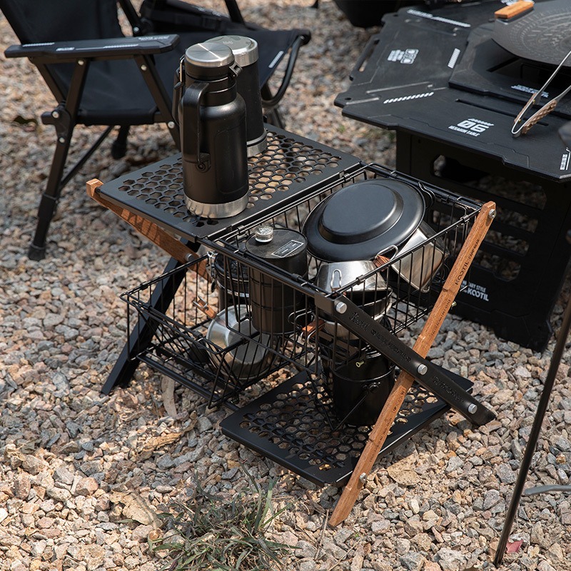 Draagbare opvouwbare campingta - Camping Hiking Cooking recensie en prijs