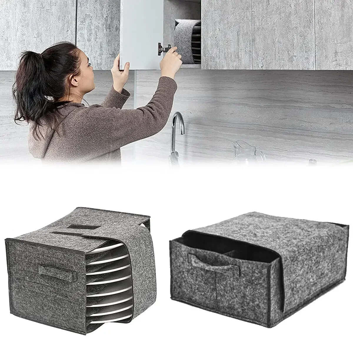 1 stuk vilten bord, schaal, be - Camping Cooking Organizer recensie en prijs