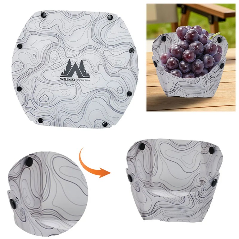 Opvouwbaar campingservies Draa - Camping Hiking Cooking recensie en prijs